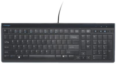 Kensington Advance Fit Full Size Wired Keyboard Black K72357UK