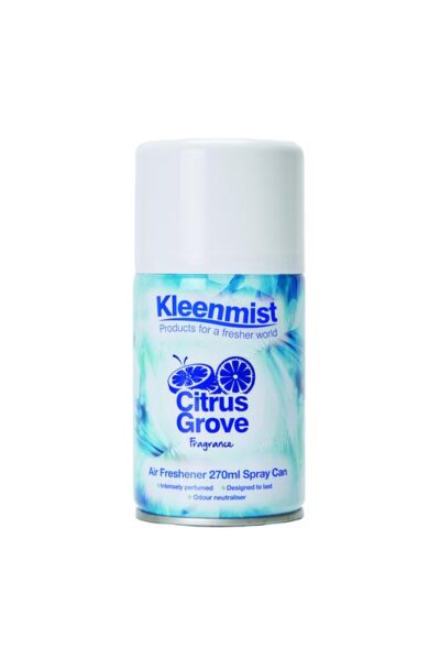 Kleenmist Aerosol Refill 270ml Citrus Grove (Pack 12) 1008172