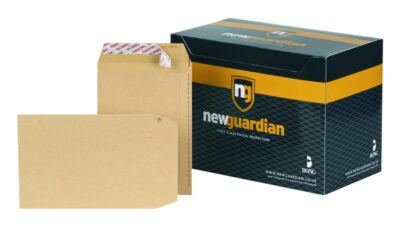 New Guardian Pocket Envelope C5 Peel and Seal Plain Power-Tac Easy Open 130gsm Manilla (Pack 250) – L26039