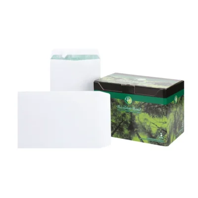 Basildon Bond Pocket Envelope C4 Peel and Seal Plain 120gsm White (Pack 250) – M80120