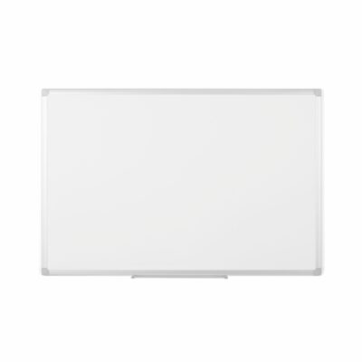 Bi-Office Earth-It Non Magnetic Melamine Whiteboard Aluminium Frame 900x600mm – MA0300790