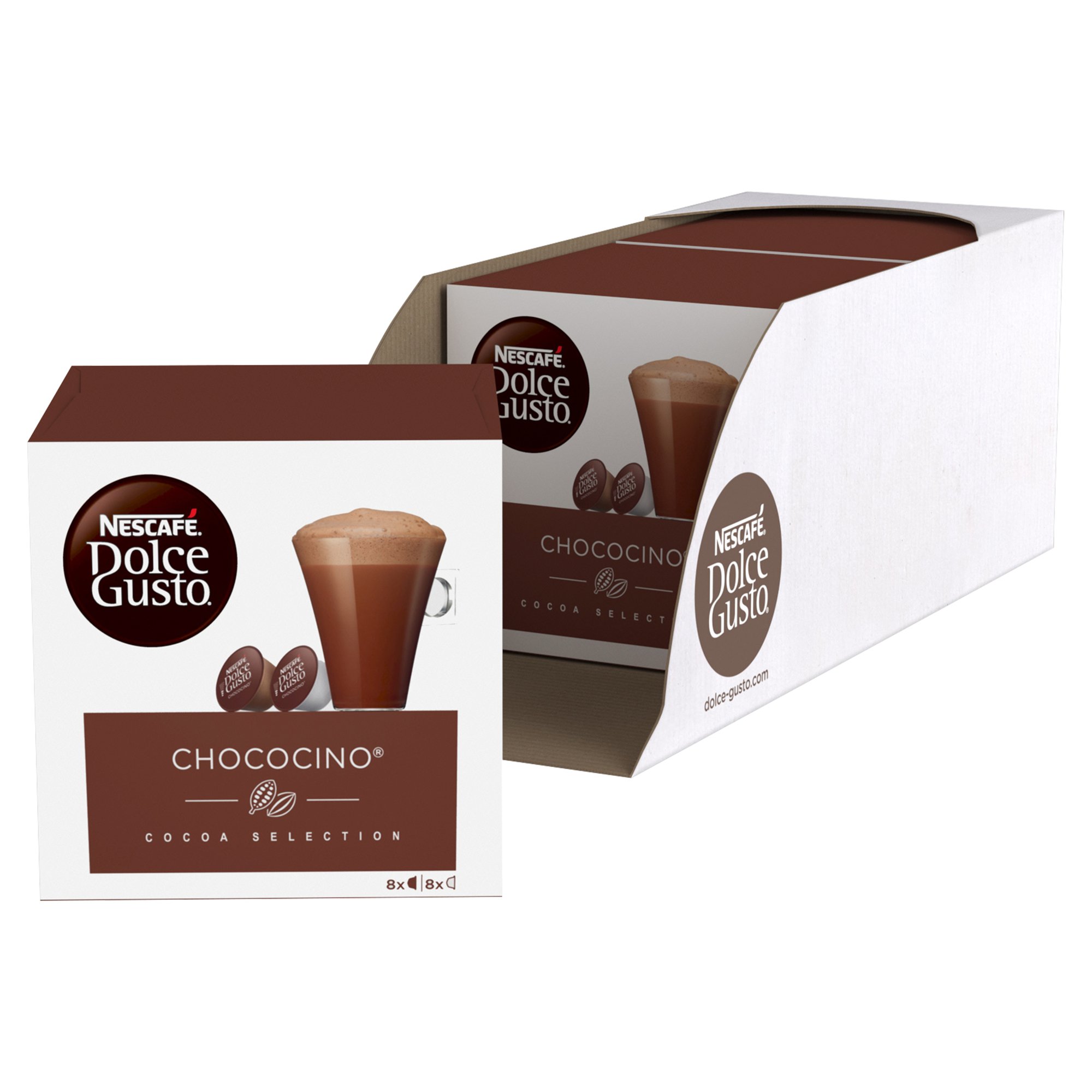 Nescafe Dolce Gusto Chococino 16 capsules (Pack 3) - 12396892 - Image 6