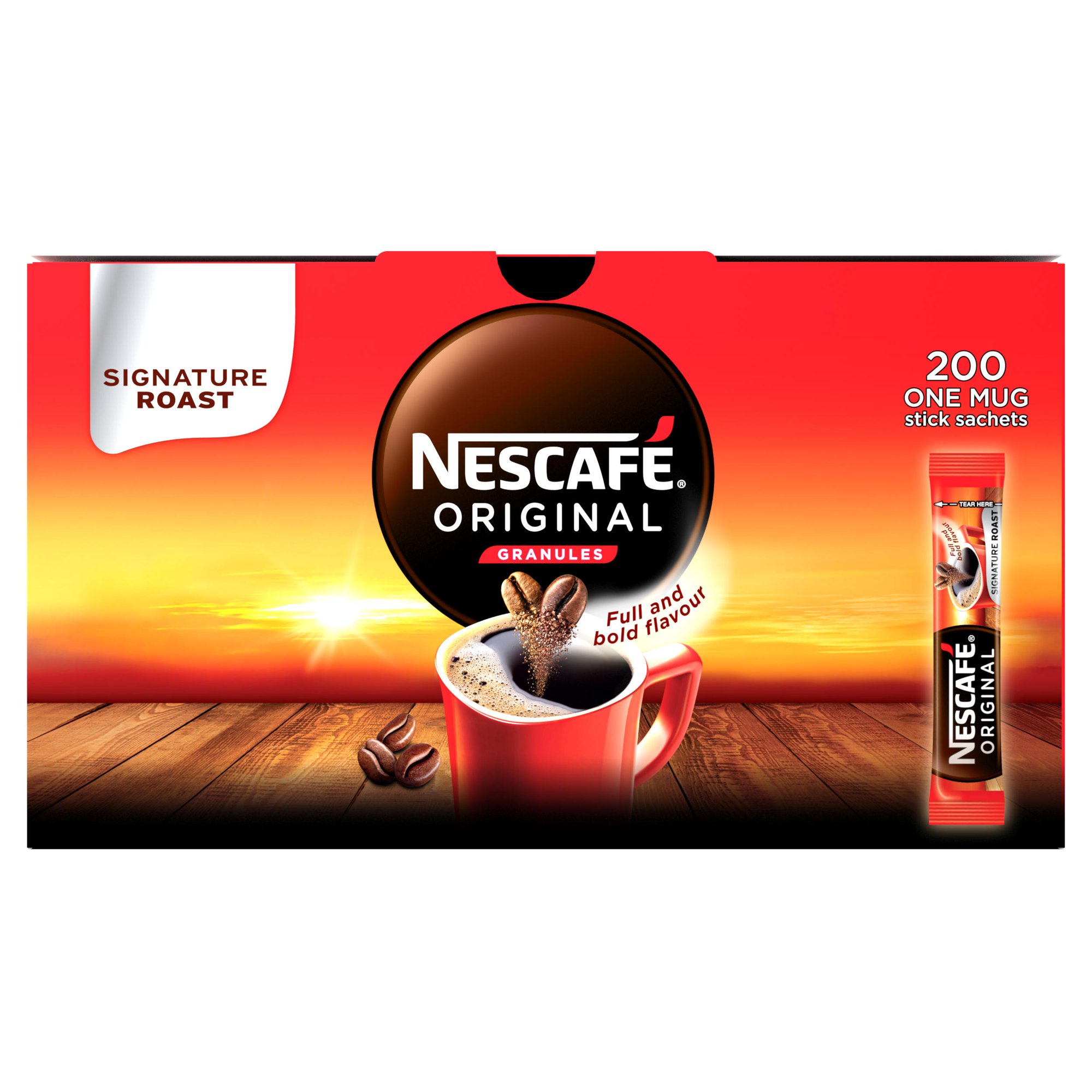Nescafe Original Instant Coffee Sticks 1.8g (Pack 200) - 12348358 - Image 5