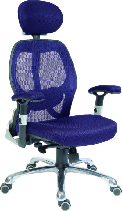 Cobham Mesh Back Operator Office Chair Blue - OA1013BL