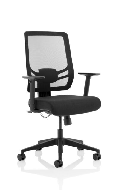 Ergo Twist Chair Black Fabric Seat Mesh Back OP000252