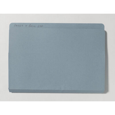 Guildhall Open Top Wallet Manilla Foolscap 315gsm Blue (Pack 50) - OTW-BLUZ
