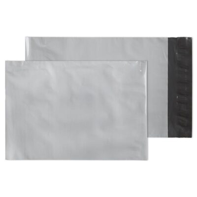 Blake Purely Packaging Polypost Polythene Pocket Envelope Peel and Seal C5+ 238x165mm White (Pack 100) – PE22/W/100