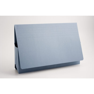 Guildhall Probate Wallet Manilla Foolscap 315gsm Blue (Pack 25) - PRW2-BLUZ