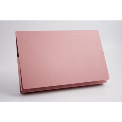 Guildhall Document Wallet Manilla Full Flap Foolscap 315gsm Pink (Pack 50) - PW2-PNKZ