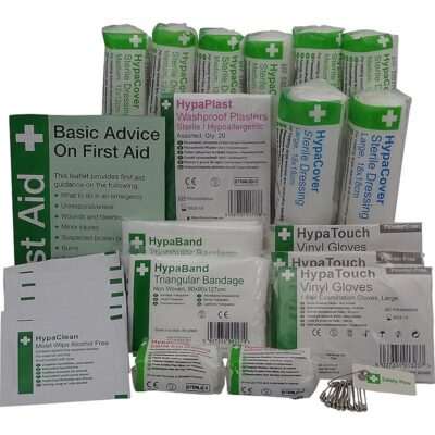 Safety First Aid Workplace First Aid Kit Refill 1-10 Person Unboxed  – R10S