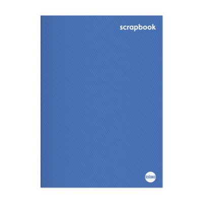 Rhino 13 x 9 A4+ Scrapbook 36 Page Blue Sugar Paper (Pack 6) – SB6-6