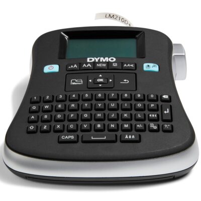 Dymo LabelManager 210D Desktop Label Printer QWERTY Keyboard Black/Silver – S0784440