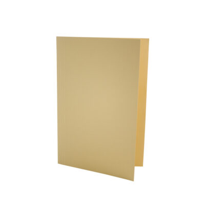 Exacompta Square Cut Folder Manilla Foolscap 180gsm Yellow (Pack 100) – SCL-YLWZ