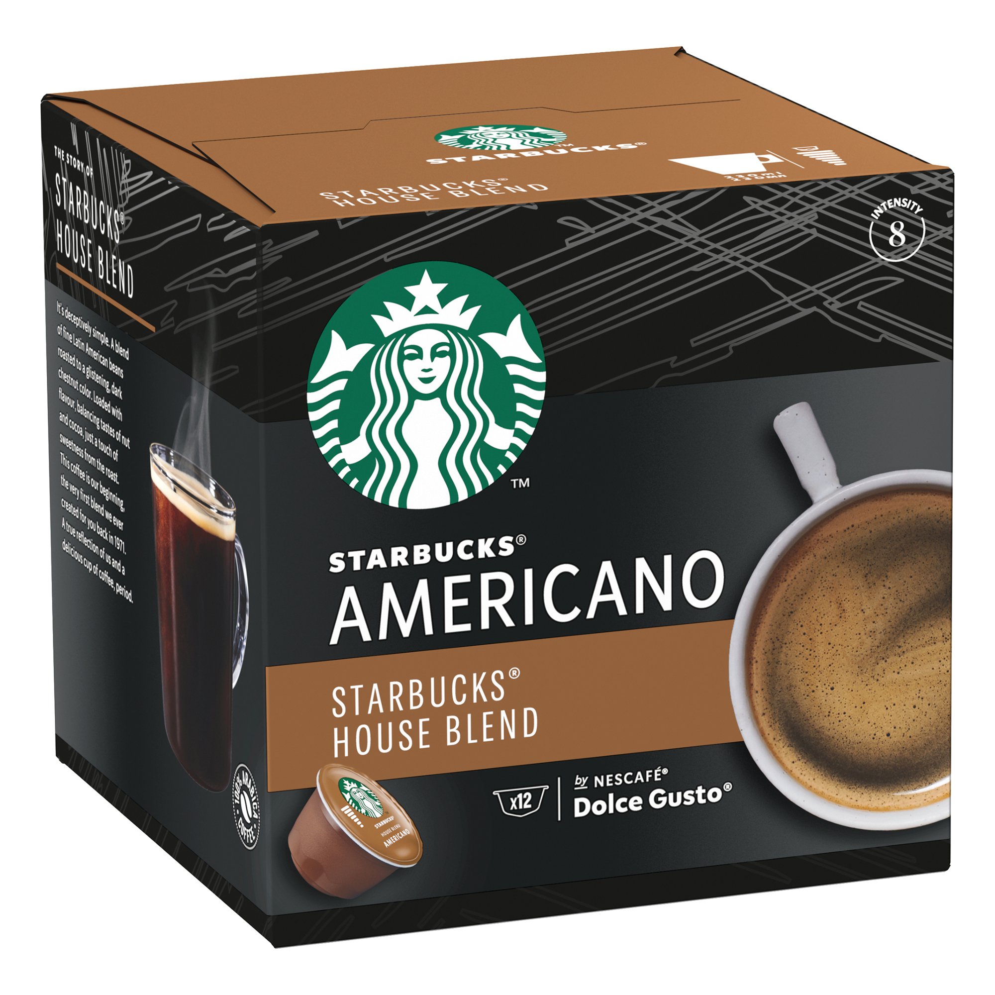 STARBUCKS by Nescafe Dolce Gusto Americano House Blend Coffee 12 Capsules (Pack 3) - 12397697 - Image 13