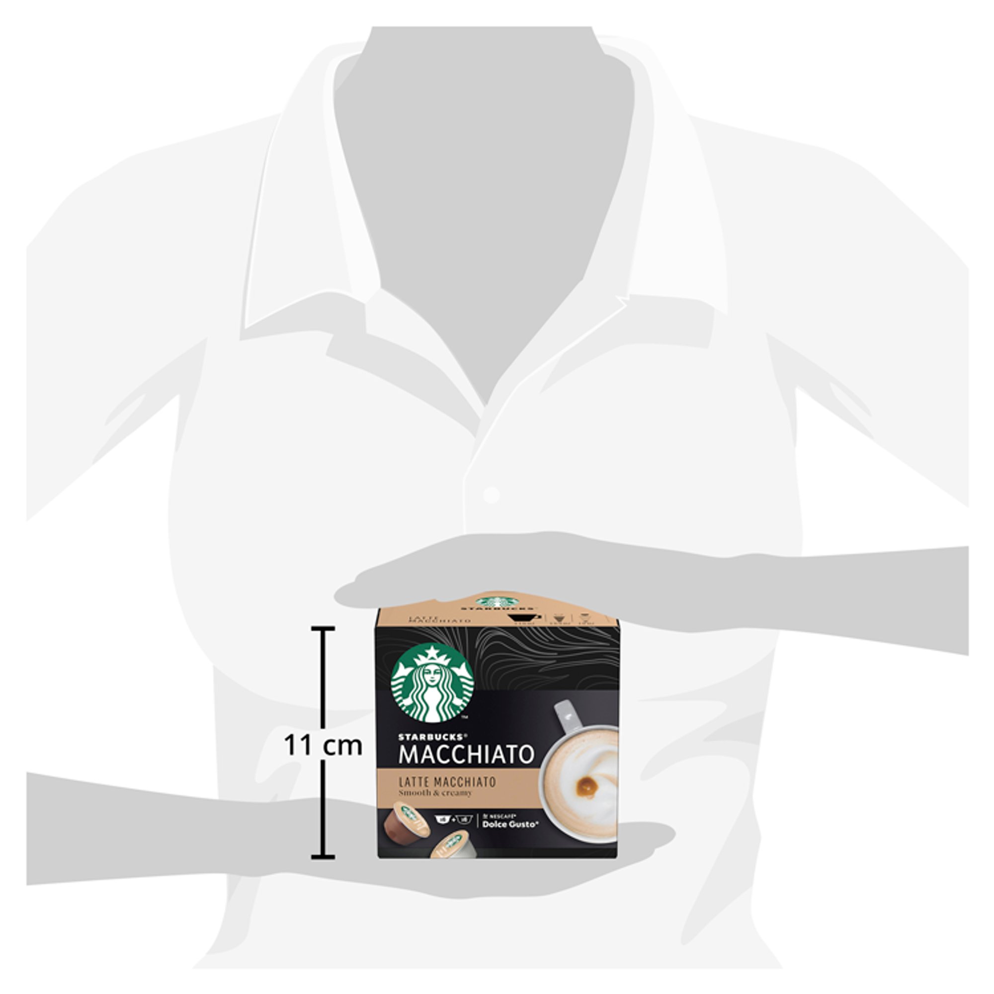 STARBUCKS by Nescafe Dolce Gusto Latte Macchiato Coffee 12 Capsules (Pack 3) - 12397696 - Image 3