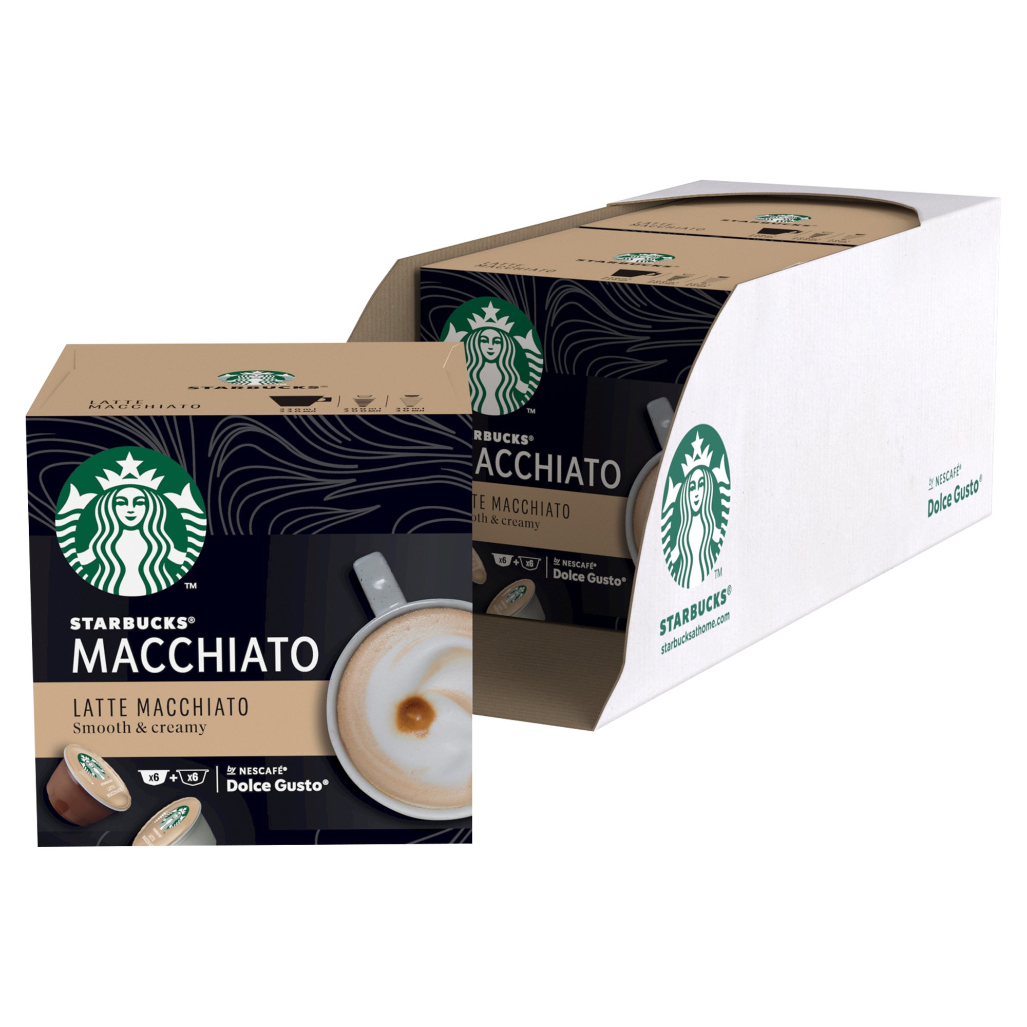 STARBUCKS by Nescafe Dolce Gusto Latte Macchiato Coffee 12 Capsules (Pack 3) - 12397696 - Image 13
