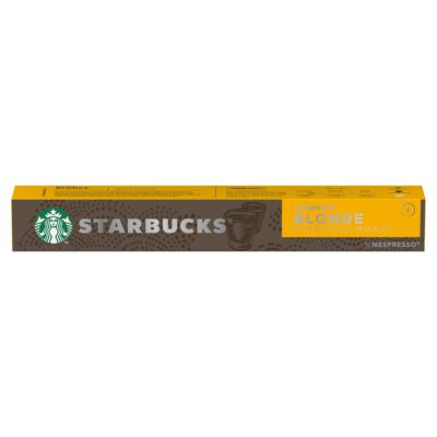 STARBUCKS by Nespresso Blonde Roast Espresso Coffee Capsules (Pack 10) – 12423392