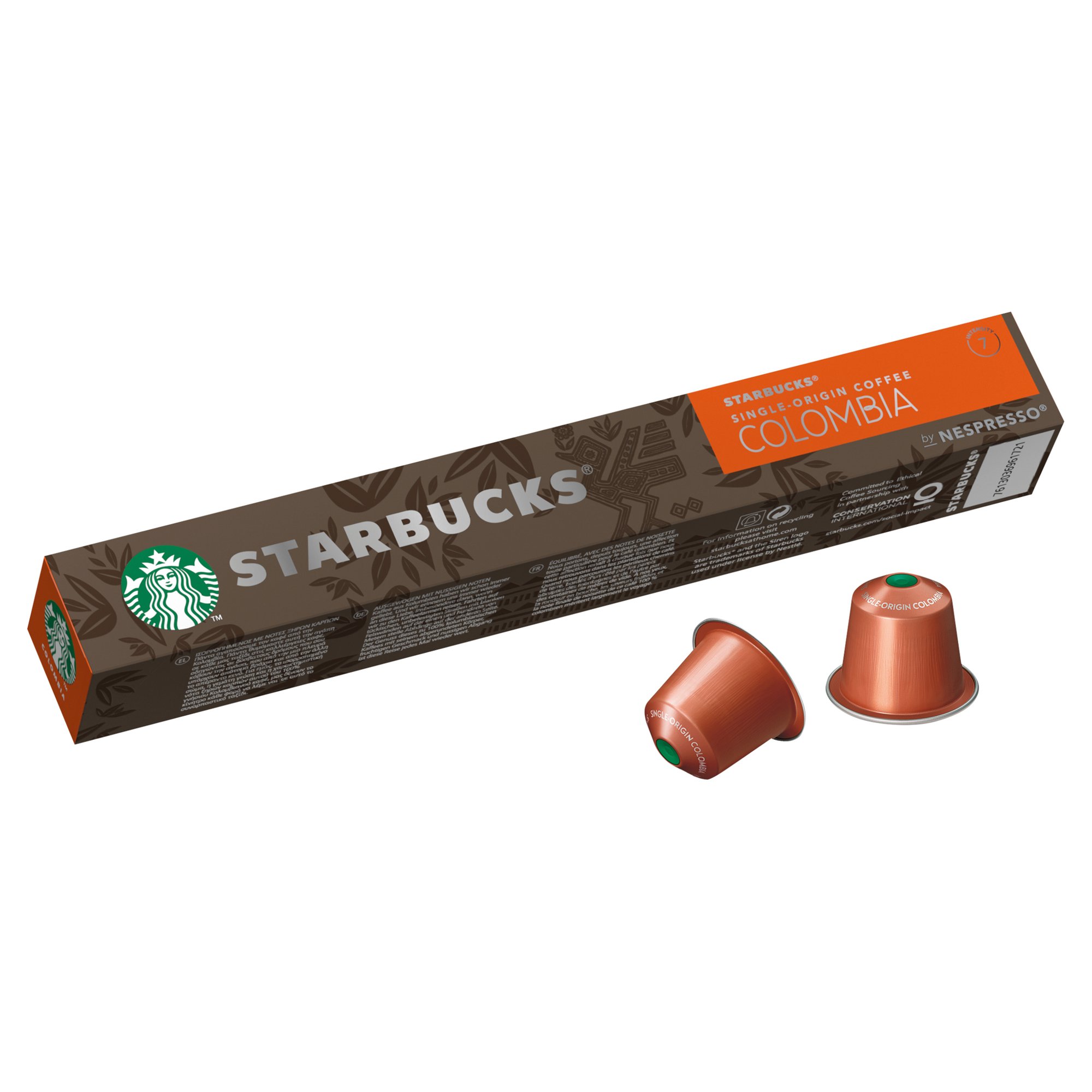 STARBUCKS by Nespresso Colombia Espresso Coffee Capsules (Pack 10) - 12423359 - Image 2