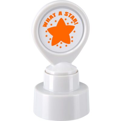 Colop Self Inking Motivational Stamp Orange What A Star – 147169