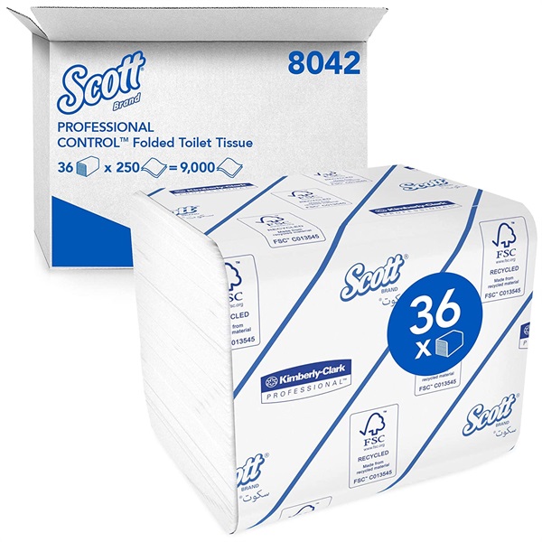 Bulk Pack Folded Toilet Tissue