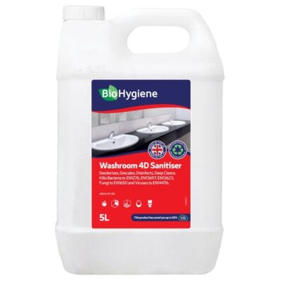 BioHygiene Concentrated 4D Washroom Cleaner - 5 Litres