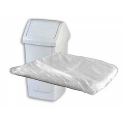 Light Duty Swing Bin Liners - White - Pack of 1000