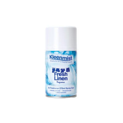Kleenmist Fragrance Aerosol Refill - 270ml Fresh Linen