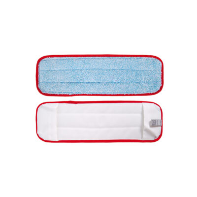 Short Pile Microfibre Mop Head - 43cm Red