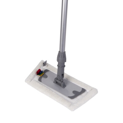 Microtex 52cm Mop Kit With Handle, Frame & 5 Pads - White