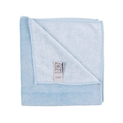 Microtex Heavy Duty Microfibre Blue Cloths - Pack of 10