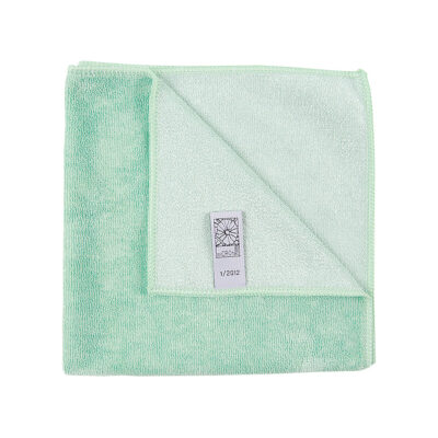 Microtex Heavy Duty Microfibre Green Cloths - Pack of 10