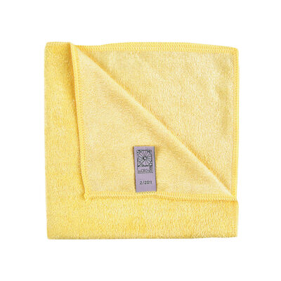 Microtex Heavy Duty Microfibre Yellow Cloths - Pack of 10