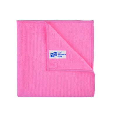 Exel High Quality Microfibre Cloth - Pink