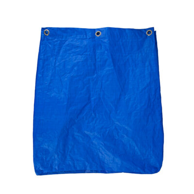 Folding Waste Cart Replacement Lightweight Blue Vinyl Bag Only - 205 Litres