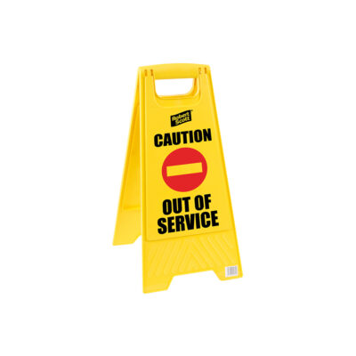 Out Of Service Standard Floor Safety Sign