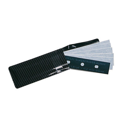 Scraper Holder In Plastic Case - 10 Replacement Blades