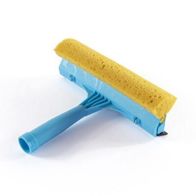 Window Sponge Plastic Squeegee & Handle