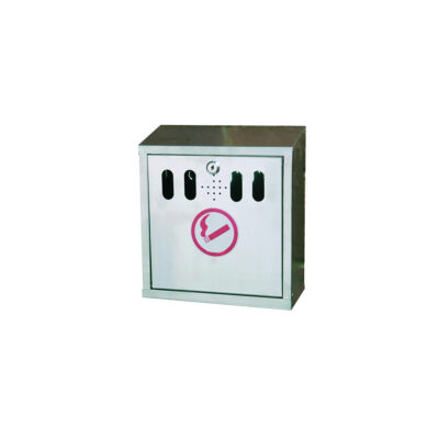 Wall Mounted Square Outdoor Ashtray