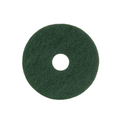 12" High Performance Wet Floor Stripping/Cleaning Pad - Green