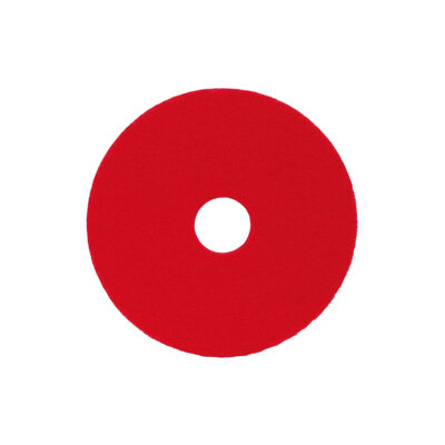 12" High Performance Wet/Dry Floor Cleaning/Polishing Pad - Red