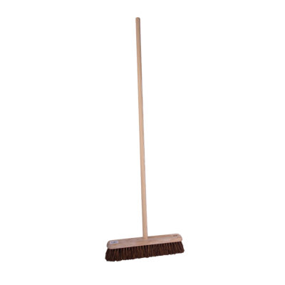 18" Stiff Platform Broom Complete