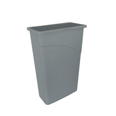 90 Litre Wall Hugger Recycling Bin Base Only - Grey