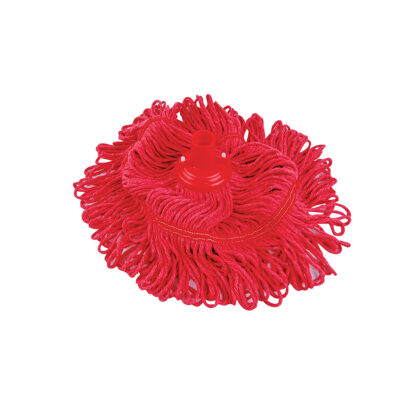 Coloured Hygiemix T1 Socket Mop - 200g Red