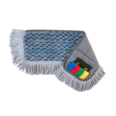 Microfringe Microfibre Flat Mop Colour Tabs
