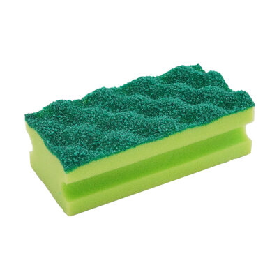 HI-PUR Sponge Scourer - Pack of 10 in Green