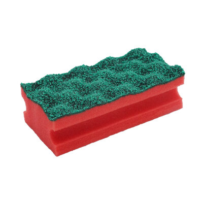 HI-PUR Sponge Scourer - Pack of 10 in Red