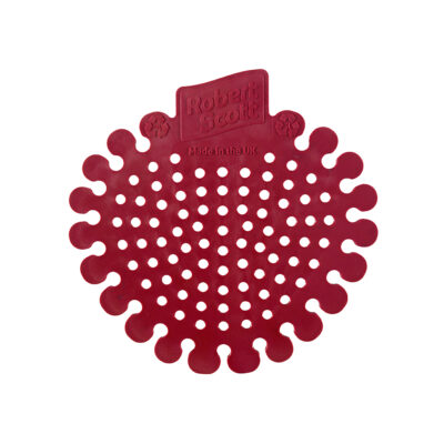 Deodoscreen Urinal Screen Cherry Red - Pack of 12