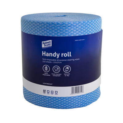 Handy Roll Wipes - 350 Blue Sheets