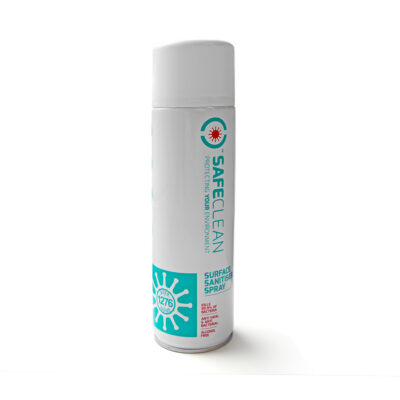 Kleenmist Safeclean Sanitiser Spray – 500ml Aerosol