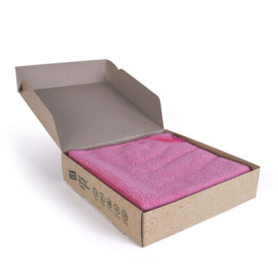 EcoFibre Microfibre Cloth - Pack of 5 in Red